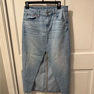 American Eagle Outfitters Light Blue Maxi Skirt